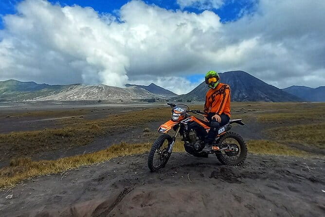 Bromo Guided Dirt Bike Adventuring Tour - Bromo Tengger Semeru National Park: country roads, single track, and sand dunes