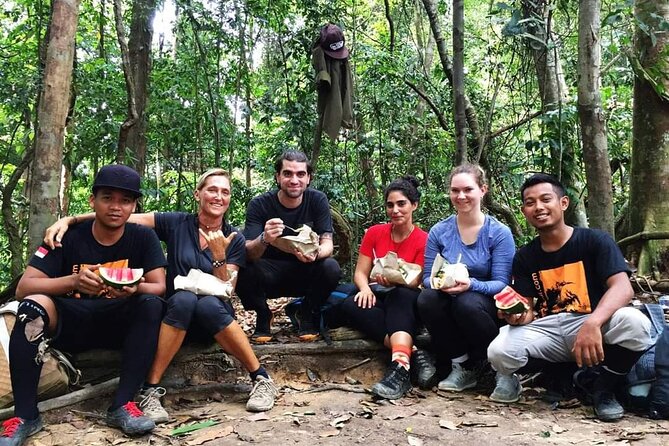 Bukit lawang tour 3days-2 night jungle trekking including rafting - Day 3 optional short trek and camp time before heading back