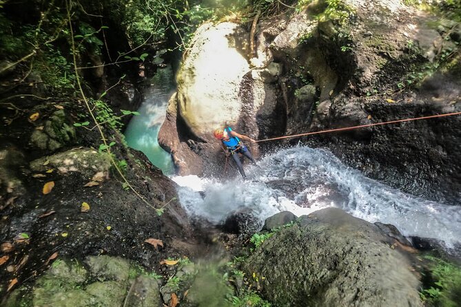 Canyoning Bali, Blue Gorge Canyon (Adventure, discovery, nature) - ICOpro gear and safety training: why you will feel taken care of