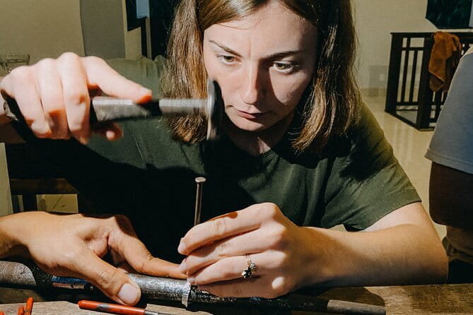 Celuk Bali Silver Class: Hands-On Silver Making Class - The hands-on steps: shaping, molding, and polishing