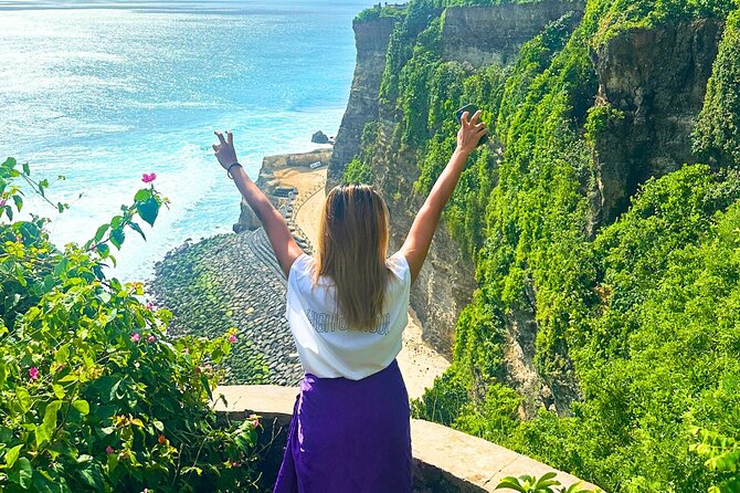 Explore Bali Beaches with Private Minivan Tour - Uluwatu Temple on the Cliffs: Photo Stops and Monkey-Proof Tips