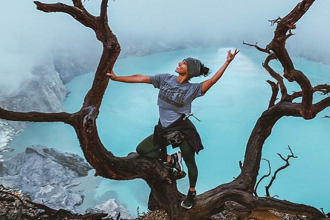 From Bali: 24-Hour Kawah Ijen Blue Flames, Dinner & Room - Gear that matters: gas mask, flashlight, and wool gloves