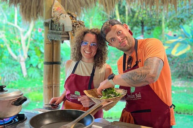From Ubud: Authentic Cooking Class Visit Traditional Market - Celuk Village Crafts: Batik, Wood Carving, and Metalwork
