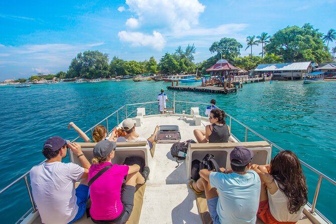 Gili Trawangan to Bali (Serangan) - Departing Gili Trawangan: your meeting point is a clear target