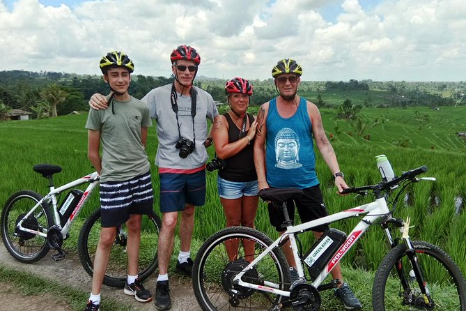 Jatiluwih full day e-bike cycling with lunch & trekking program - Key points at a glance