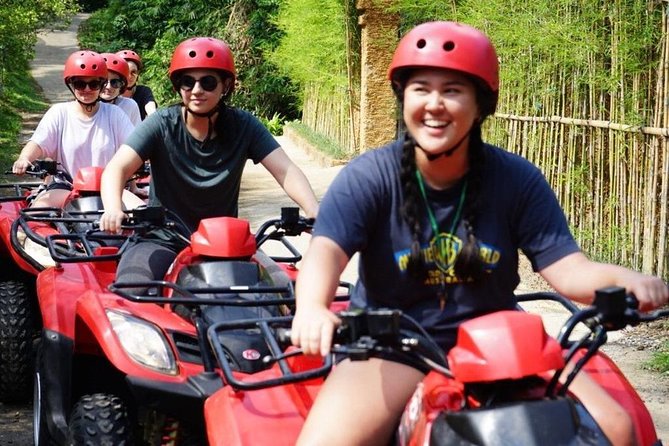 Jungle ATV Quad Bike Through Gorilla Face Cave - Shower, lockers, and getting your day back in control