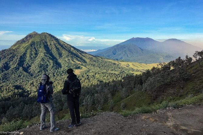 Kawah Ijen Blue Fire Tour - Share Package - The crater hike setup: registration, then a 1.5-hour climb