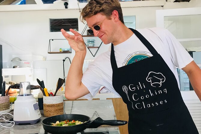 Learn to cook Indonesian food at Gili Cooking Classes Trawangan - The Harbor-Side Setting: Open-Air Kitchen Energy