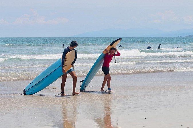 Legian Beach Bali Surf Lesson All Level 2 Hour with Pro Coach - The included gear and what “documentation/photos” means for you