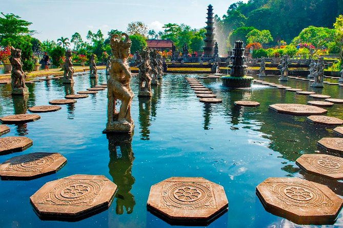 Lempuyang Gates of Heaven, Tirta Gangga Temple Swim & Jungle Waterfalls - Tirta Gangga Water Garden: Ornate Pools Plus a Real Swim Break