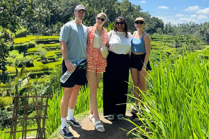 Monkey Forest, Temple, Waterfall and Rice Terrace in Ubud Tour - Tegenungan Waterfall: A Powerful Drop With a Short Walk