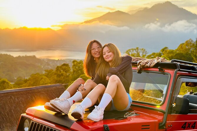 Mount Batur Jeep Sunrise by 4WD with Breakfast - The Drive Around Lake Batur and the Black Lava Side Quest