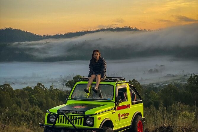 Mount Batur Jeep Sunrise Tour - All Inclusive - The Mount Batur Jeep Ride: Sunrise Views and Black Lava Stops