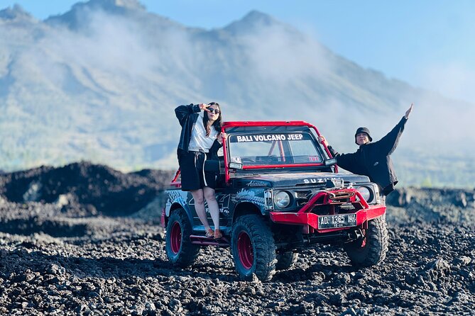 Mount Batur Jeep Sunrise Tour with Optional Add On - Stop 1: Mount Batur volcano viewpoint at 1,717 meters