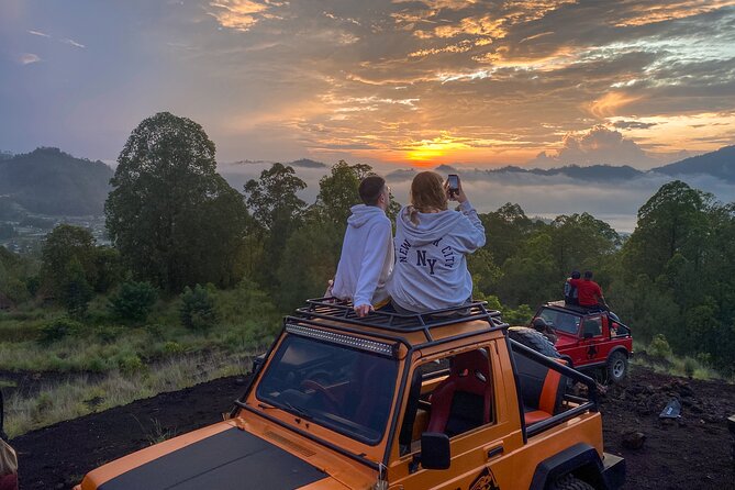 Mount Batur Jeep Sunrise Tour with Optional Add On - Stop 2: Akasa Specialty Coffee with Mount Batur and Lake views