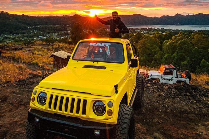 Mount Batur Jeep Sunrise with 4WD Adventures Tour - Black Lava Fields and the 1963 story