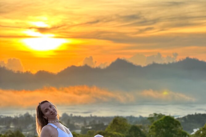 Mount Batur Sunrise By Private Jeep include Hot Spring - Stop 1: Mount Batur viewpoints, then UNESCO lava stone after sunrise