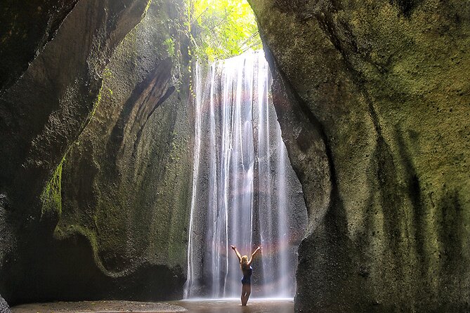 Mount Batur Sunrise Trekking and Hidden Waterfall - Tukad Cepung waterfall: the cave photo moment