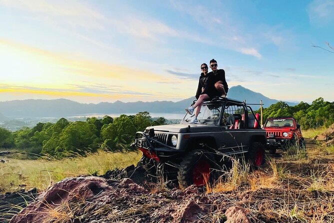 Mt Batur Sunrise Jeep With Breakfast - All Inclusive - Breakfast and coffee with a volcano view
