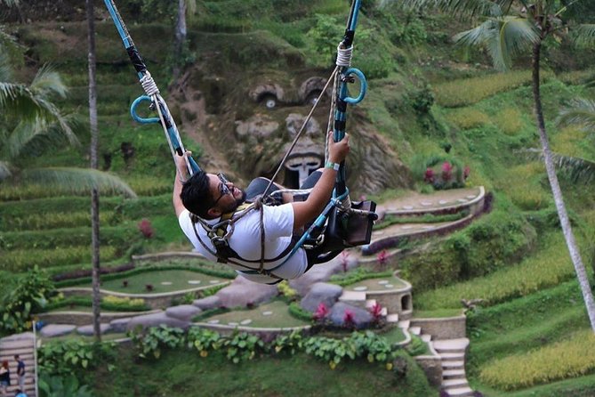 Private Bali Tour: Wonderful Ubud with Swing - Stop 3: Coffee Production and the River Pool Jungle Swing (The Main Event)