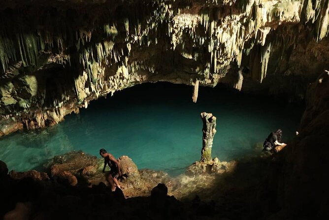 Private Day Tour Rangko Cave -Batu Cermin Cave - Getting there comfortably: pickup, AC, boat, and bottled water