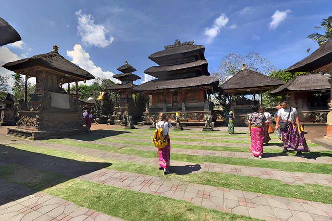 Private Half-Day Tour : Ubud Waterfall Tour Packages - Batuan Temple and the pass-by stops: temples plus local craft vibes