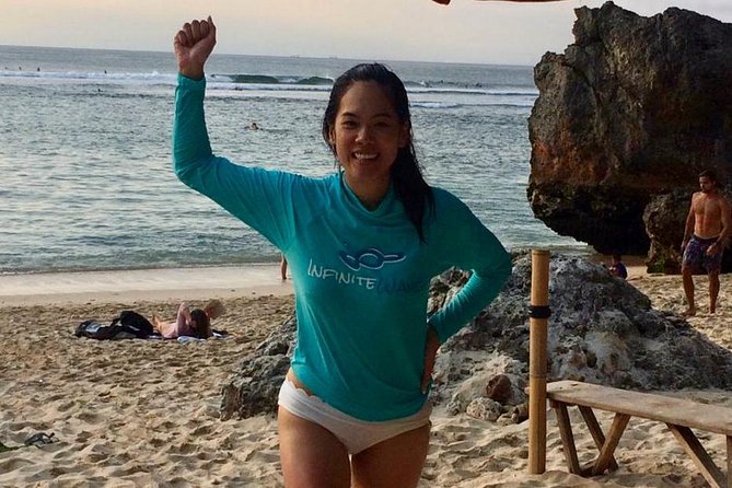 Private Surf Lessons in Padang Padang - Uluwatu - Bali - Gear included, plus why the rash top is a smart call