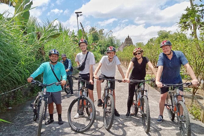 Private Ubud Downhill Cycling with Volcano, Rice Paddies & Meal - A Balinese Plantation Stop With Fruit You Might Not Know