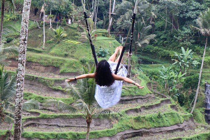 Private Ubud Tour: Waterfall, Rice Terrace & Monkey Forest - Stop 1: Tegenungan Waterfall for Big Photos and Cooler Air