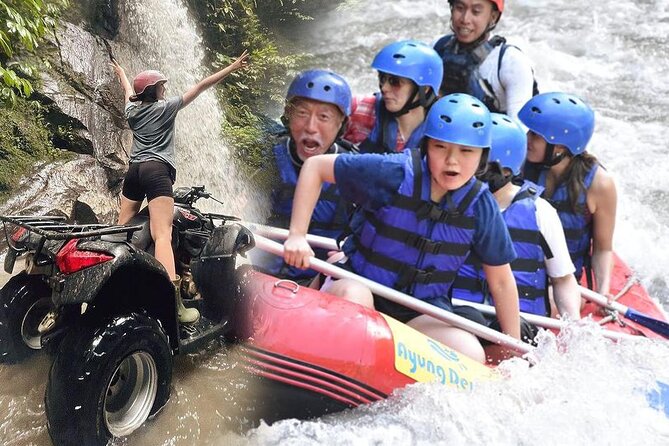 Quad Bike Bali With Tunnel, Waterfall and Rafting Adventure - The Ayung River Rafting Part: White-Water Fun With Real River Views