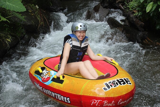 Quad or Buggy Tour with Canyon Tubing Adventure in Bali - The canyon tubing segment on the Siap River