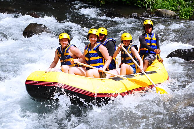 Telaga Waja White Water Rafting - With No Step or Stair : Bali Best Adventures - Guides and safety gear: how the trip stays fun and not scary