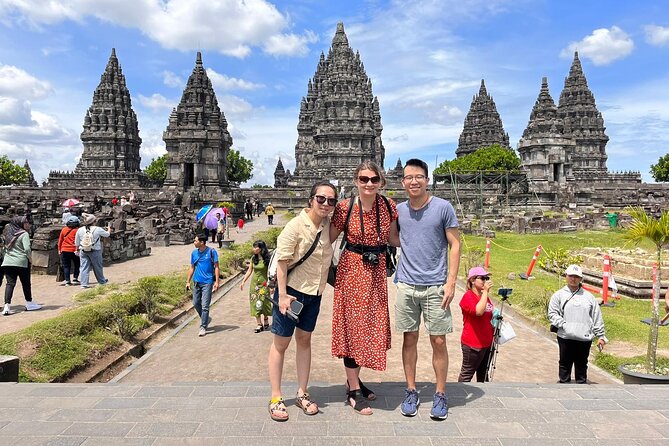 Temples and Bike Tours in the Village - Prambanan Temples visit: walking up and seeing the main complex