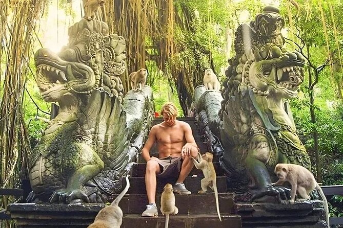 The Popular Of Ubud Private Day Tour - Stop 4: Tegenungan Waterfall, jungle setting and quick immersion