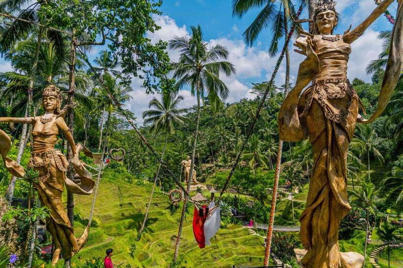 Ubud: Alas Harum Day-Pass, Swing, Sky Bike & Flying Fox - Cretya Ubud Adults-Only Infinity Pools: The Relax After Thrills