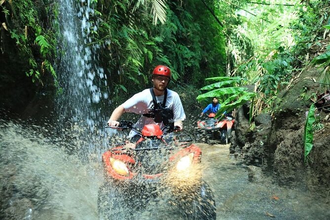 Ubud ATV Ride through River Jungle Rice Fields Puddles - Key highlights