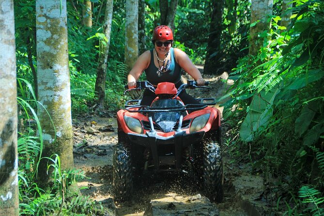Ubud ATV Ride through River Jungle Rice Fields Puddles - Rafting on the Ayung River: 2 hours of rapids, mini waterfalls, and rainforest views