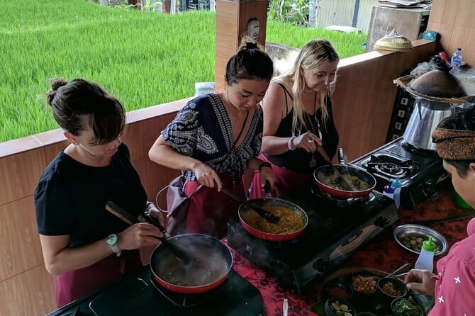 Ubud Cooking Class with Optional Market Visit Pickup Included - Eating What You Make: Group Meal Vibes in a Calm Ubud Setting