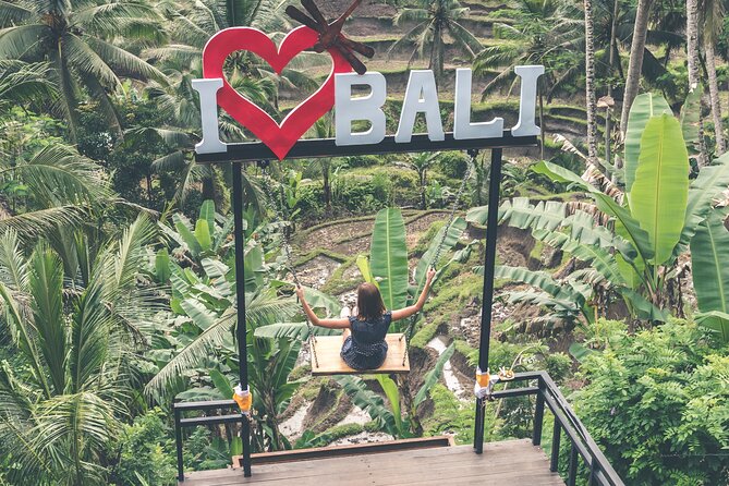 Ubud Day Tour - Top Things to do in Ubud + Local Ubud Guide - Terrace River Pool Swing: a 30-meter challenge for picture lovers
