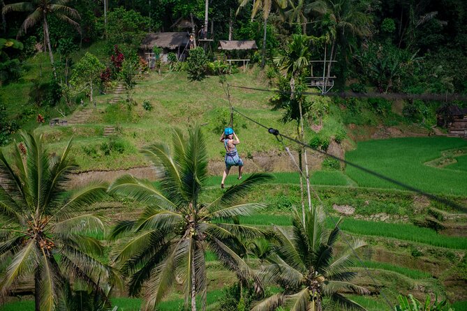 Ubud Half Day Zipline and Jungle Swing - The 13 meter jungle swing: thrill plus photo planning