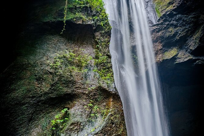 Ubud Hidden Gems Waterfalls and Private tour - Tukad Cepung Waterfall Inside the Canyon-Cave Scene
