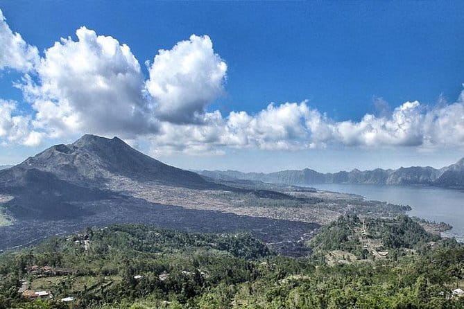Ubud: Holy Water Temple, Volcano View, Rice Terrace, MonkeyForest - Goa Gajah, Elephant Cave temple stop in Ubud