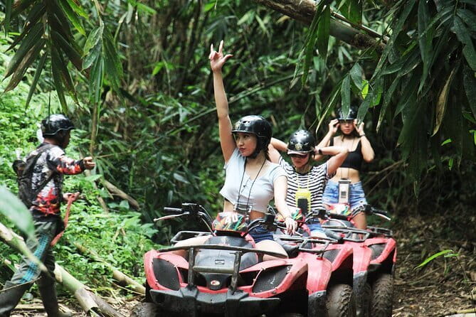 Ubud Jungle, River, Bamboo Forest and Muddy Quad Bike Tours - The route plan: jungle, bamboo forest, rice fields, then mud