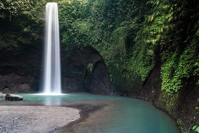 Ubud Monkey Forest, Holy Water Temple & Waterfalls Tours - Stop 4 at 15:00, Tukad Cepung Waterfall’s cave setting