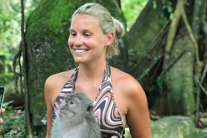Ubud : Monkey Forest, Rice Terrace, Waterfall, Swing - Private Pickup and Air-Conditioned Vehicle, With Real Timing Reality