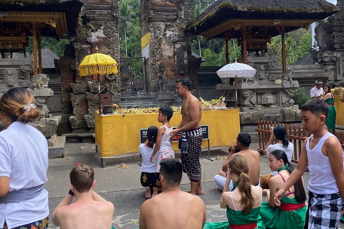 Ubud Private Tour: Monkey Forest, Rice Terrace, Temple, Waterfall - Tebasari Resto, Bar and Lounge: Lunch With Bamboo Views