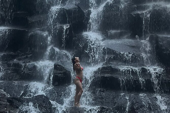 Ubud Top Waterfall and swing in tegallalang - Tibumana Waterfall: calm water, easy mood, good swim time