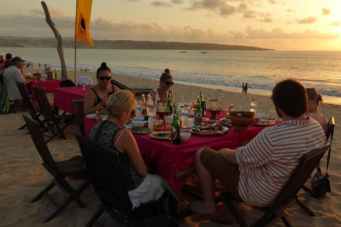 Uluwatu Temple, Beaches and Southern Bali Tour - Jimbaran Bay: seaside seafood vibes and live music