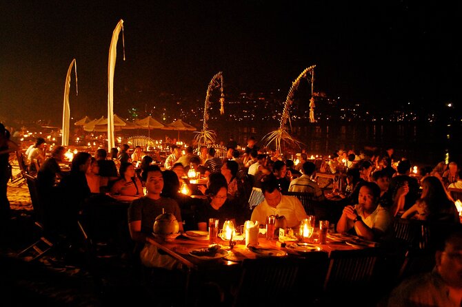 Uluwatu Temple Sunset and Kecak Fire Dance - Jimbaran Beach seafood dinner: candlelight and a possible traffic test