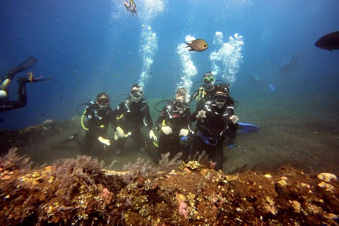 USS Liberty Shipwreck Scuba Diving at Tulamben Bali - Scuba session 1: USS Liberty wreck from shore in Tulamben
